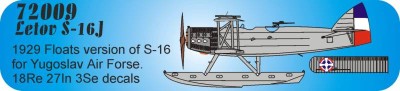 AB MODEL ABMOD72009 1/72 Letov S-16J