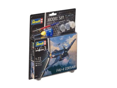 Revell 63955 Набор Одноместный палубный истребитель F4U-4 Corsair 1/72