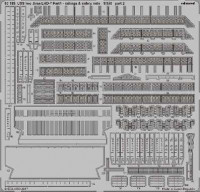 Eduard 53185 USS Iwo Jima LHD-7 pt.4 railings & safety nets 1/350