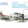 Quinta studio QD32064 A-1H Skyraider (для модели Trumpeter) 1/32