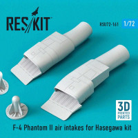 Reskit U72161 F-4 Phantom II air intakes 3D printed (HAS) 1/72