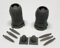 Aims AIMS48P043 BMW 801s engines for Dragon Ju-88 kits 1/48