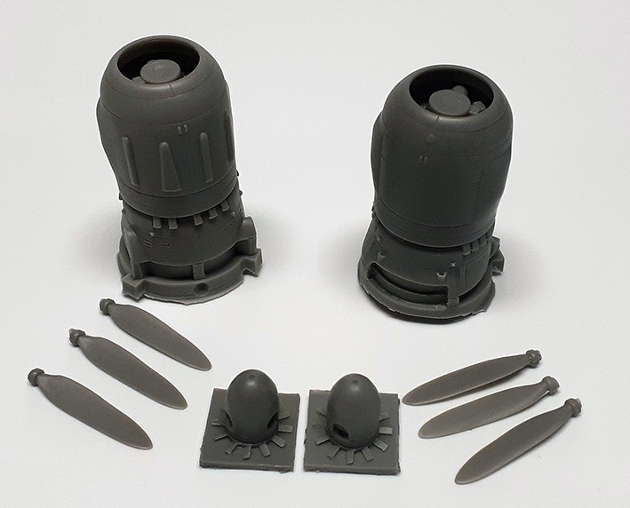 Aims AIMS48P043 BMW 801s engines for Dragon Ju-88 kits 1/48