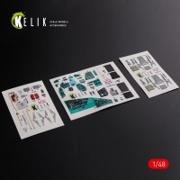 Reskit K48092 Mi-24D (Hind-D) Interior 3D (TRUMP) 1/48