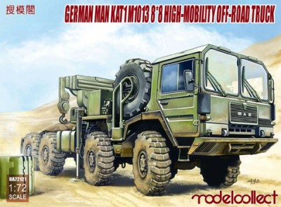 Modelcollect UA72121 German MAN KAT1M1013 8*8 HIGH-Mobility 1/72