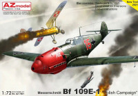 Az Model 78001 Bf 109E-1 'Polish Campaign' (3x camo) 1/72