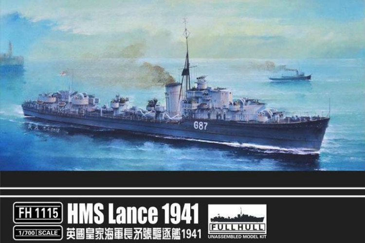 Flyhawk FH1115 HMS Lance 1941 1/700