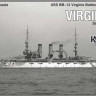 Combrig 70458 USS BB-13 Virginia Battleship, 1906 1/700