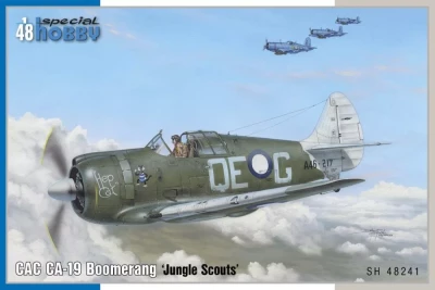 Special Hobby SH48241 CAC CA-19 Boomerang 'Jungle Scouts' (3x camo) 1/48