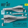 Reskit 32563 AGM-62 Walleye II w/ AN/AWG-16 pod (3 pcs.) 1/32