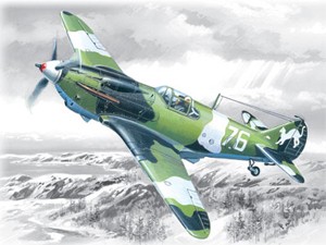 ICM 48091 ЛаГГ-3 1 серия 1/48