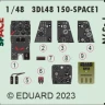 Eduard 3DL48150 P-39N SPACE (EDU) 1/48