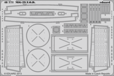 Eduard 48771 MiG-29 F.O.D.