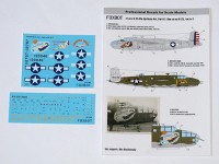 Foxbot Decals FBOT72024 North-American B-25C/D Mitchell "Pin-Up Nose Art and Stencils" Part # 2 1/72