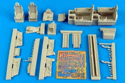Aires 4558 F-100F Super Sabre cockpit set - late v. 1/48