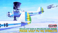 Kora Model KPK72038 Fw 44J Stieglitz Brazilian Navy/AF (4x camo) 1/72