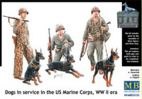 Master Box 35155 Собаки на службе USMC 1/35