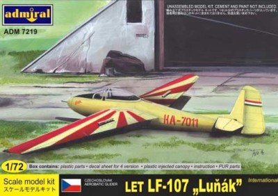 AZ model - Admiral ADM-72019 LET LF-107 Lunak (International) 1/72