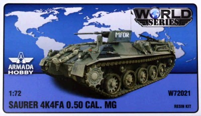 Armada Hobby W72021 SAURER 4K4FA 0.50 Cal. MG (resin kit) 1/72