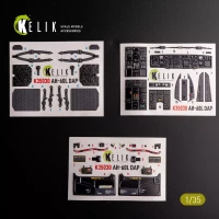 Reskit K35030 AH-60L DAP interior 3D (ACAD) 1/35