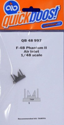 QuickBoost QB48997 F-4B Phantom II air inlet (TAM) 1/48