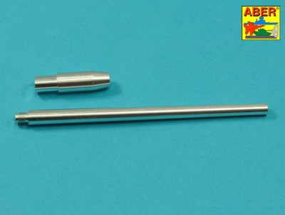 Aber 35 L-302 128mm PaK 44 L/55 gun barrel for Sd.Kfz.186 Jagdtiger (designed to be used with Takom kits) 1/35