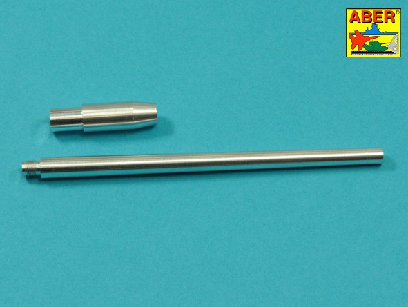 Aber 35 L-302 128mm PaK 44 L/55 gun barrel for Sd.Kfz.186 Jagdtiger (designed to be used with Takom kits) 1/35