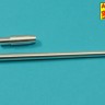 Aber 35 L-302 128mm PaK 44 L/55 gun barrel for Sd.Kfz.186 Jagdtiger (designed to be used with Takom kits) 1/35