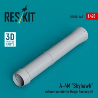 Reskit U48443 A-4M 'Skyhawk' exhaust nozzle (MAGIC F.) 1/48