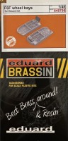 Eduard 648798 BRASSIN F6F wheel bays PRINT (EDU) 1/48