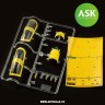 Art Scale 200-M48031 Yakovlev Yak-130 "Mitten" canopy frame paint masks (inside and outside) 1/48