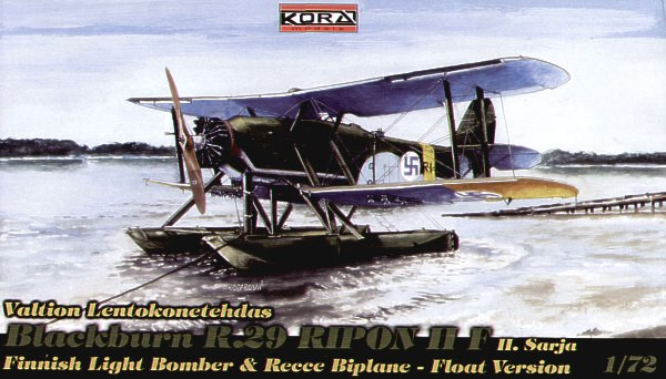 Kora Model 7278 Blackburn R.29 Ripon II F II.Sarja (Float) 1/72