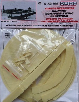 Kora Model C72105 German Compass-Swing Platf.(one-seat fighter) 1/72