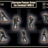 Mars MAR72122 German Panzer crew in combat (WWII) 1/72