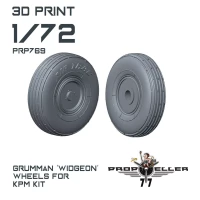 77 Propeller 77PRP769 Gruman Widgeon wheels, 2 pcs. (KPM) 1/72
