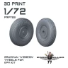77 Propeller 77PRP769 Gruman Widgeon wheels, 2 pcs. (KPM) 1/72