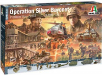 Italeri 06184 Миниатюра Operation Silver Bayonet - Vietnam War 1965 - BATTLE SET 1/72