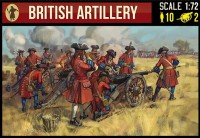 Strelets STR24372 British Artillery. War of the Spanish Succession 1/72
