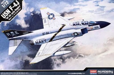 Academy 12529 Самолёт USN F-4J VF-84 Jolly Rogers 1/72