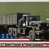 Armada Hobby N72202 M52 and M127 Semitrailer w/ High Sidewall 1/72