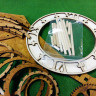 СВ Модель 7001 Часы деревянные настенные (Гиревой привод, полностью деревянный действующий механизм)