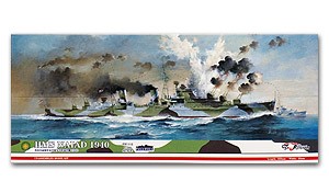 Flyhawk FH1112 HMS Naiad Dido Class AA Cruiser 1:700
