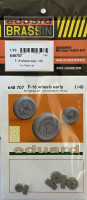 Eduard 648707 BRASSIN F-16 wheels early (TAM) 1/48