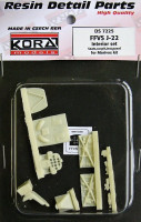 Kora Model DS7225 FFVS J-22 Interior set (MARVIVOX) 1/72