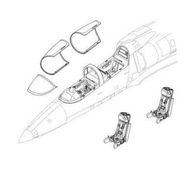 CMK 4082 L-39C - interior set for MPM 1/48