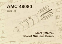 Advanced Modeling AMC 48080 244N (RN-24) Soviet Nuclear Bomb (1 pc.) 1/48