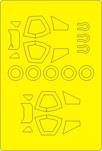 New Ware NWA-M0464 1/72 Mask DH Vampire T.11/J-28 EXPERT (AIRFIX)