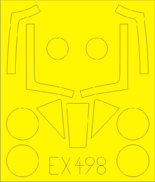 Eduard EX498 Meteor F.8 1/48