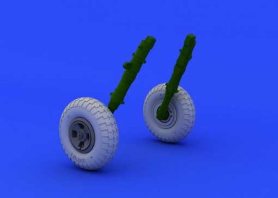 Eduard 648118 Spitfire wheels - 4 spoke w/pattern