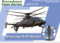 Anigrand AA072-140 Sikorsky S-97 Raider High-speed scout and attack compound helicopter 1/72
